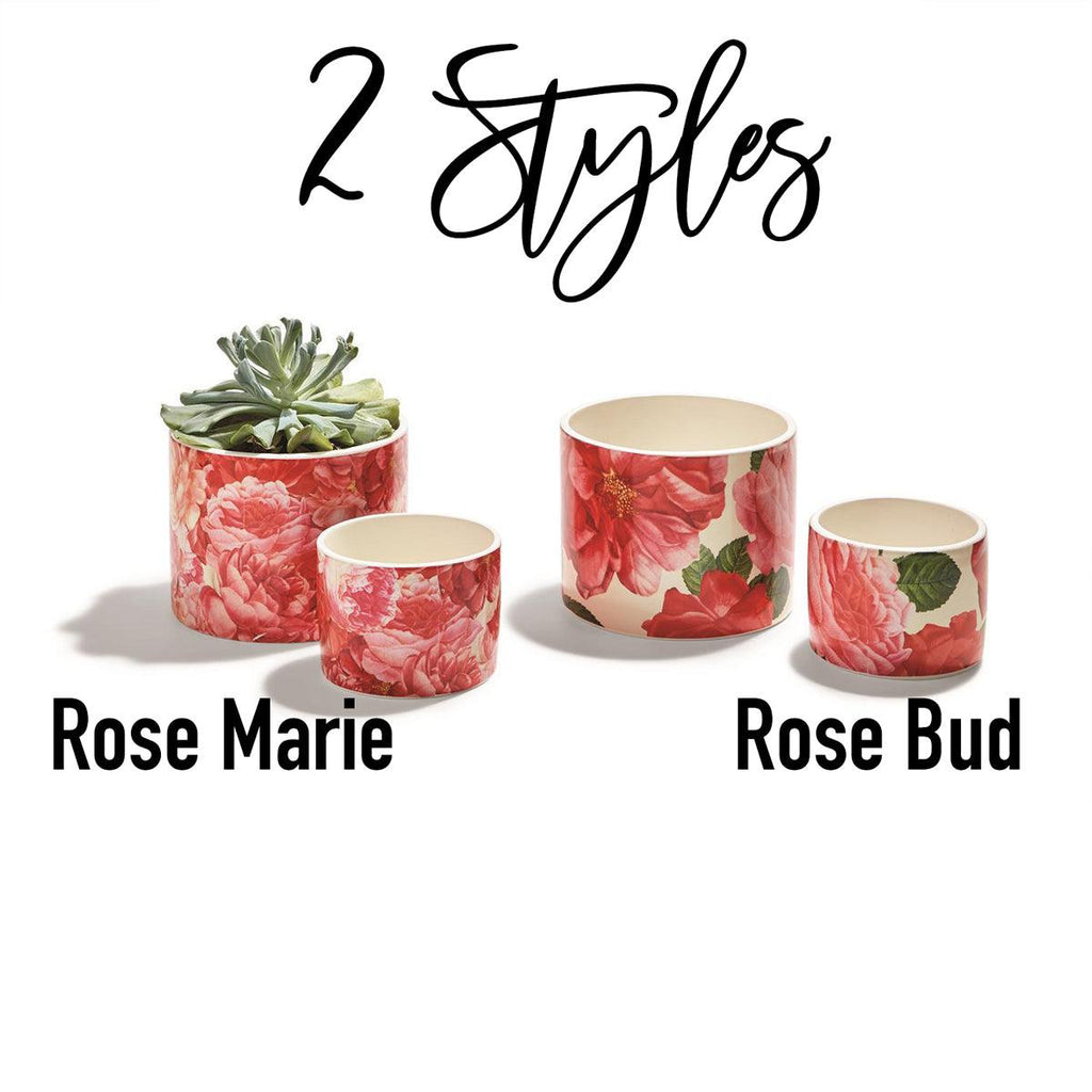 Rose Marie Floral Cachepot