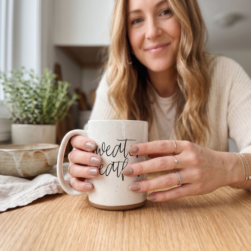 Sweater Weather Ceramic Mug — 16 oz