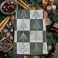 Christmas Flour Sack Kitchen Towel — Choice of Holiday Design
